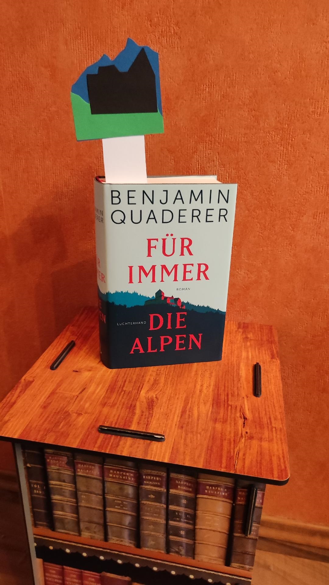 Quaderer, Benjamin: Für immer die Alpen – Rezension