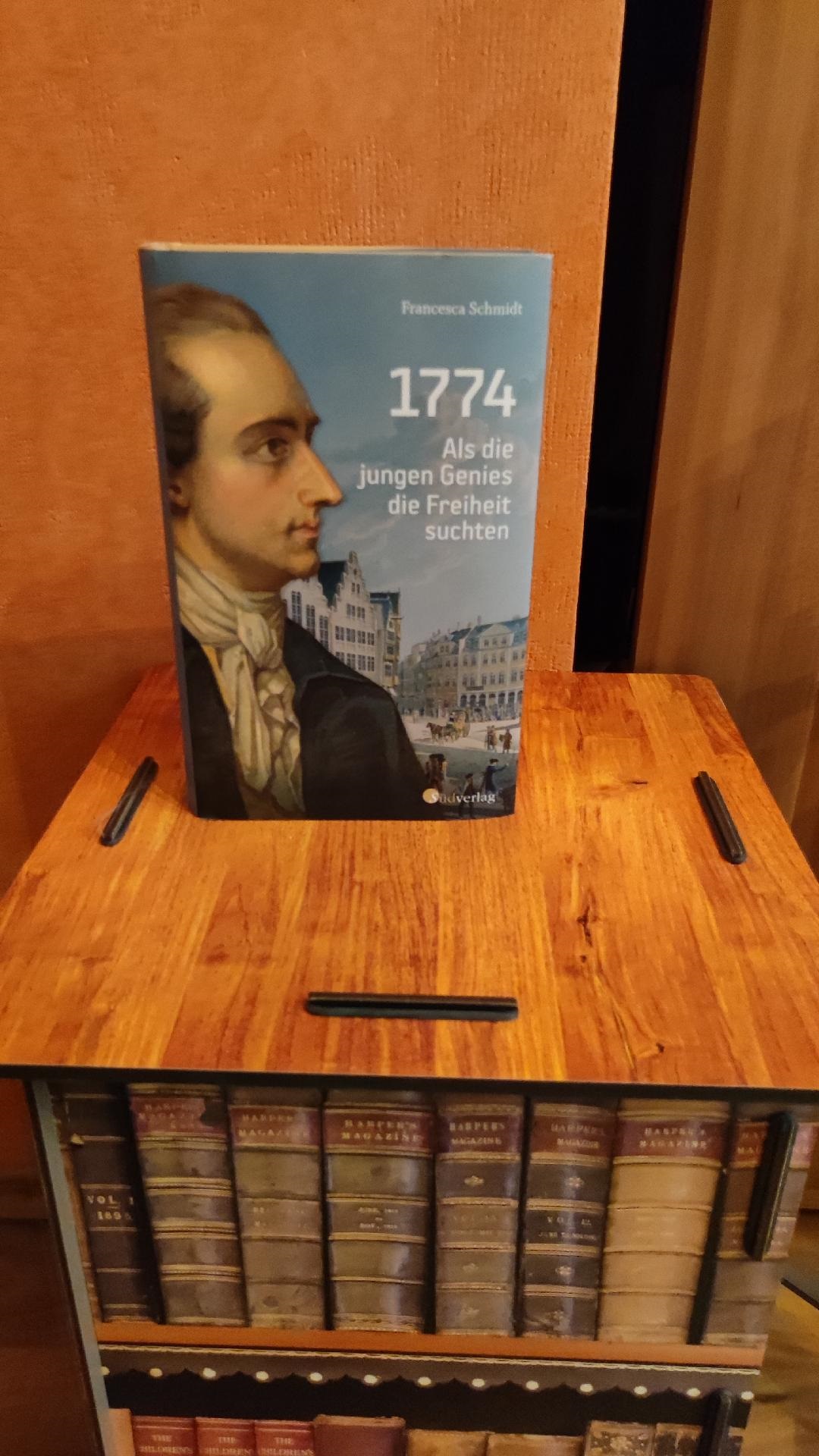 Schmidt, Francesca: 1774. Als die jungen Genies die Freiheit suchten – Rezension