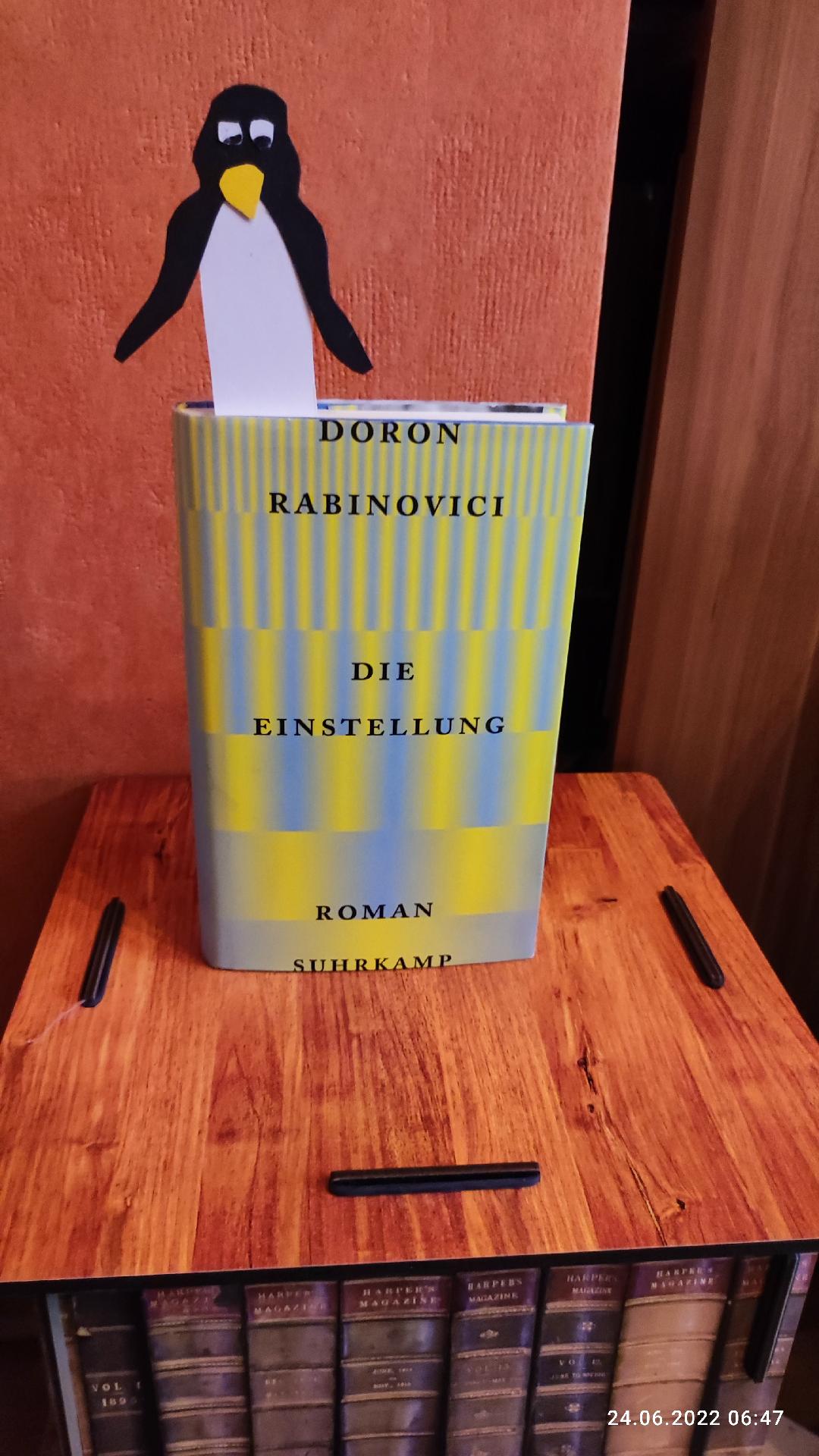 Rabinovici, Doron: Die Einstellung – Rezension