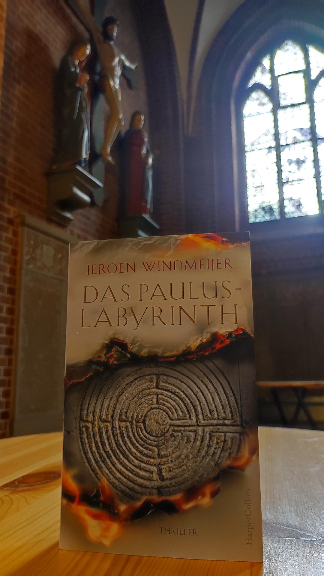 Spannender als Teil 1 und doch mit zu großen Schwächen – Jeroen Windmeijer: Das Paulus Labyrinth